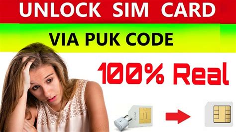 unlock puk code sim card